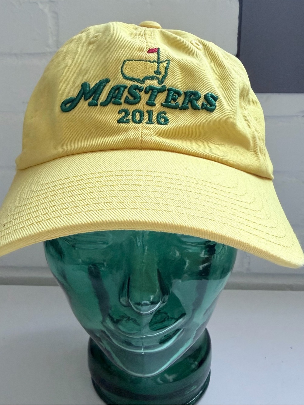 American Needle Yellow Masters 2016 Embroidered Golf Cap